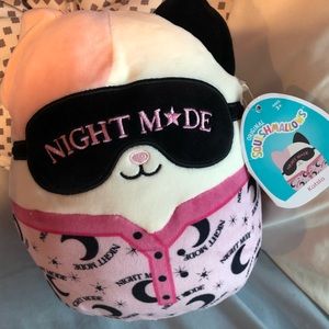 8” Katsla the Sleepy Cat Squishmallow BNWT